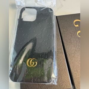 Black case G G iPhone 12 PRO max Phone Case